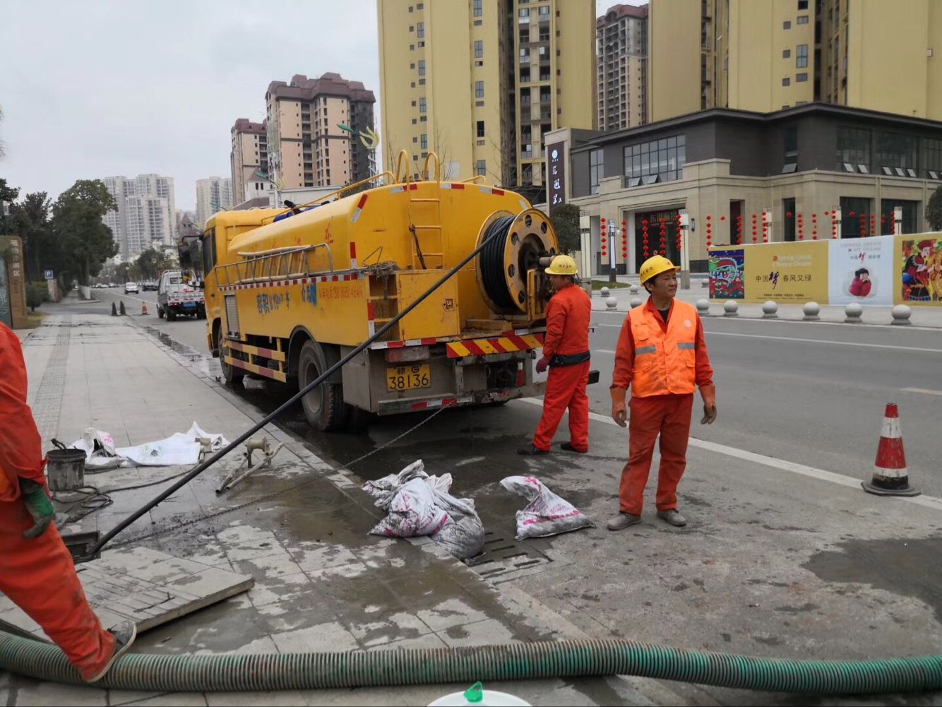 吴起排污管道清淤-管道清洗